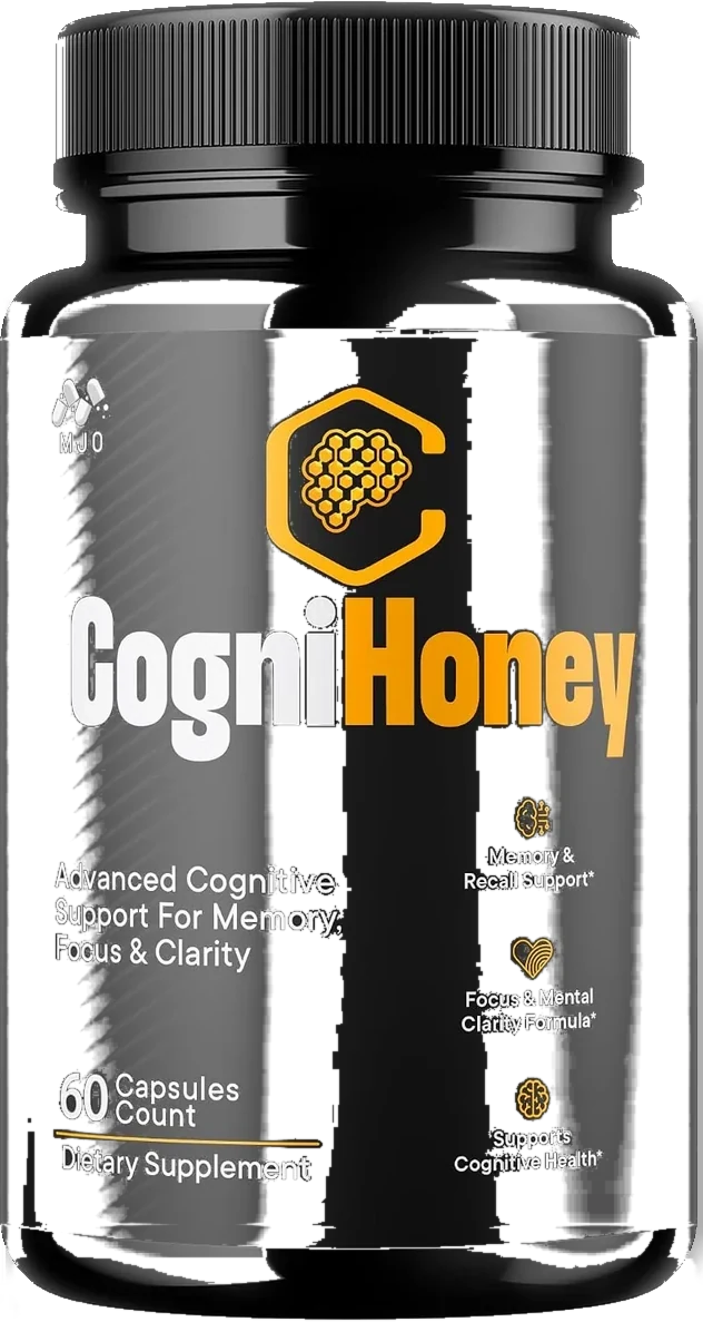 Cognihoney bottle - honey-based nootropic with Bacopa, ginkgo, Lion's Mane and L-theanine
